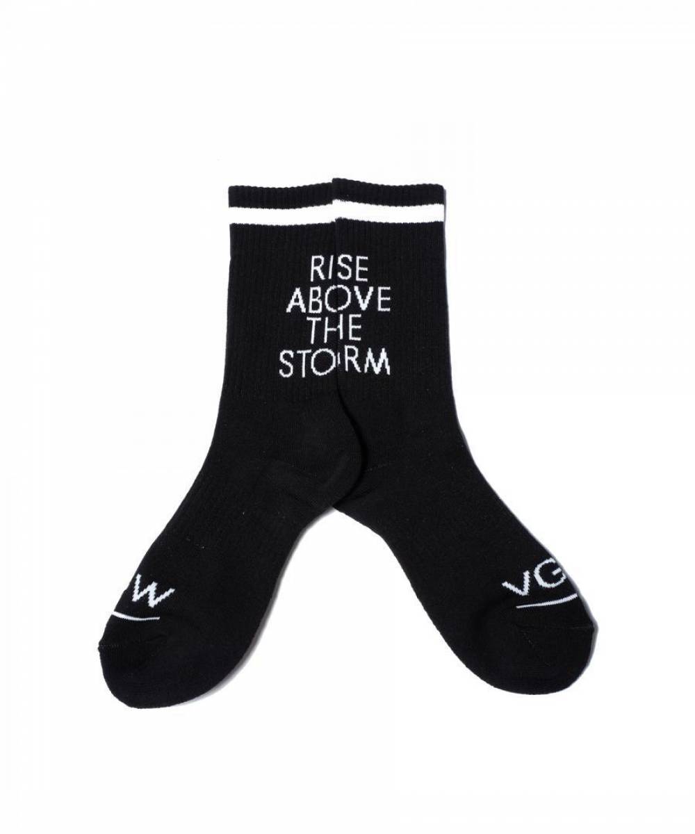 VIRGO RISE SOCKS - BLACK