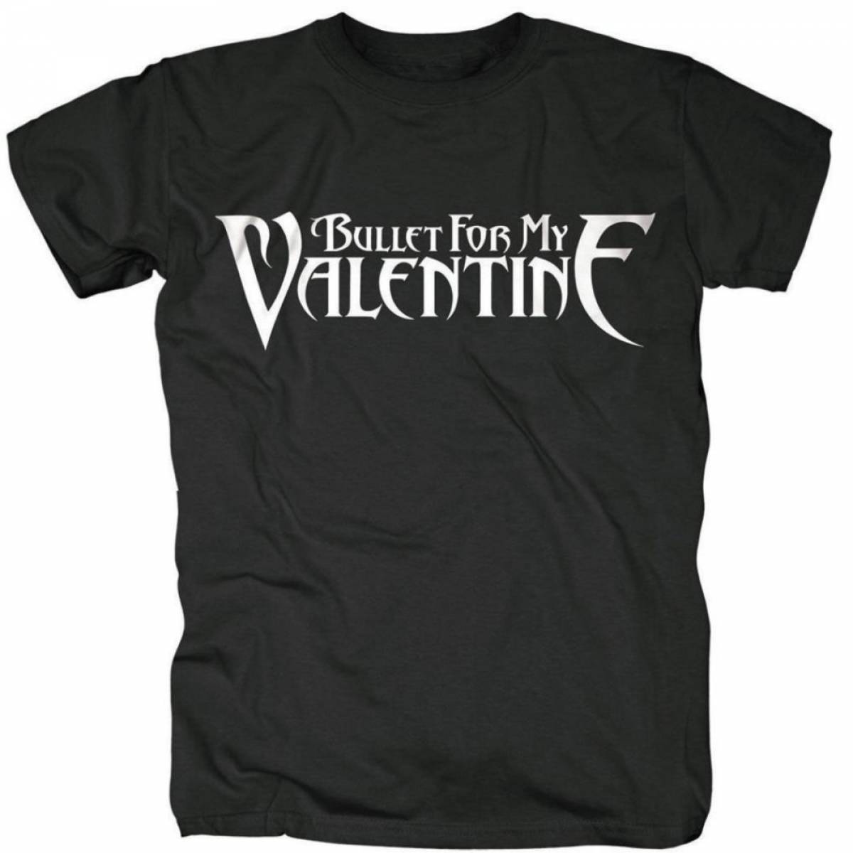 【予約商品】BULLET FOR MY VALENTINE バンドTシャツ ユニセックス: Logo 1 (Black) - BLACK