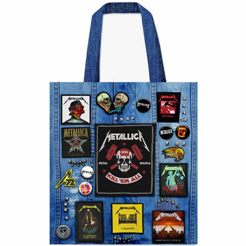 【予約商品】METALLICA Tote Bag: Kill 'Em All (Multicolour) (Battle)