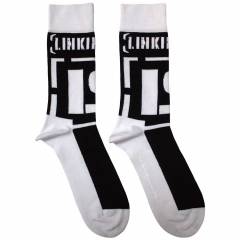 【予約商品】LINKIN PARK Unisex Ankle Socks: Brackets Logo (Black) (UK Size 7 - 11) - BLACK