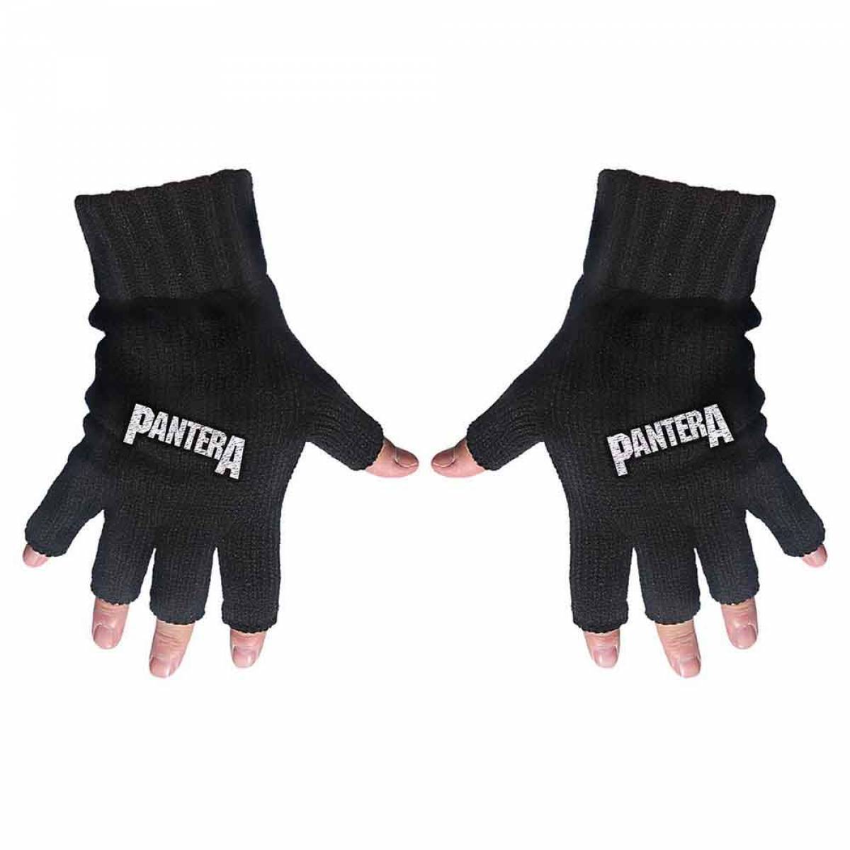 【予約商品】PANTERA Unisex Fingerless Gloves: Logo