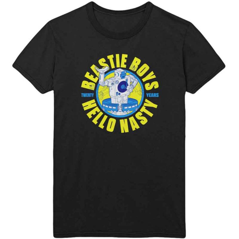 【予約商品】The BEASTIE BOYS バンドTシャツ ユニセックス: Nasty 20 Years (Black)