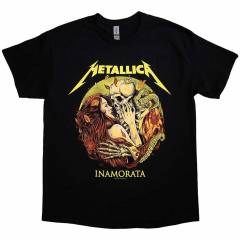 【予約商品】METALLICA バンドTシャツ ユニセックス: Inamorata (Black)