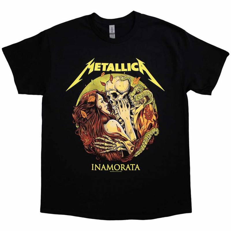 【予約商品】METALLICA バンドTシャツ ユニセックス: Inamorata (Black)