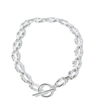 【予約商品】glamb(グラム)GB0125/AC13 : MARO Short Necklace / マロショートネックレス - Silver