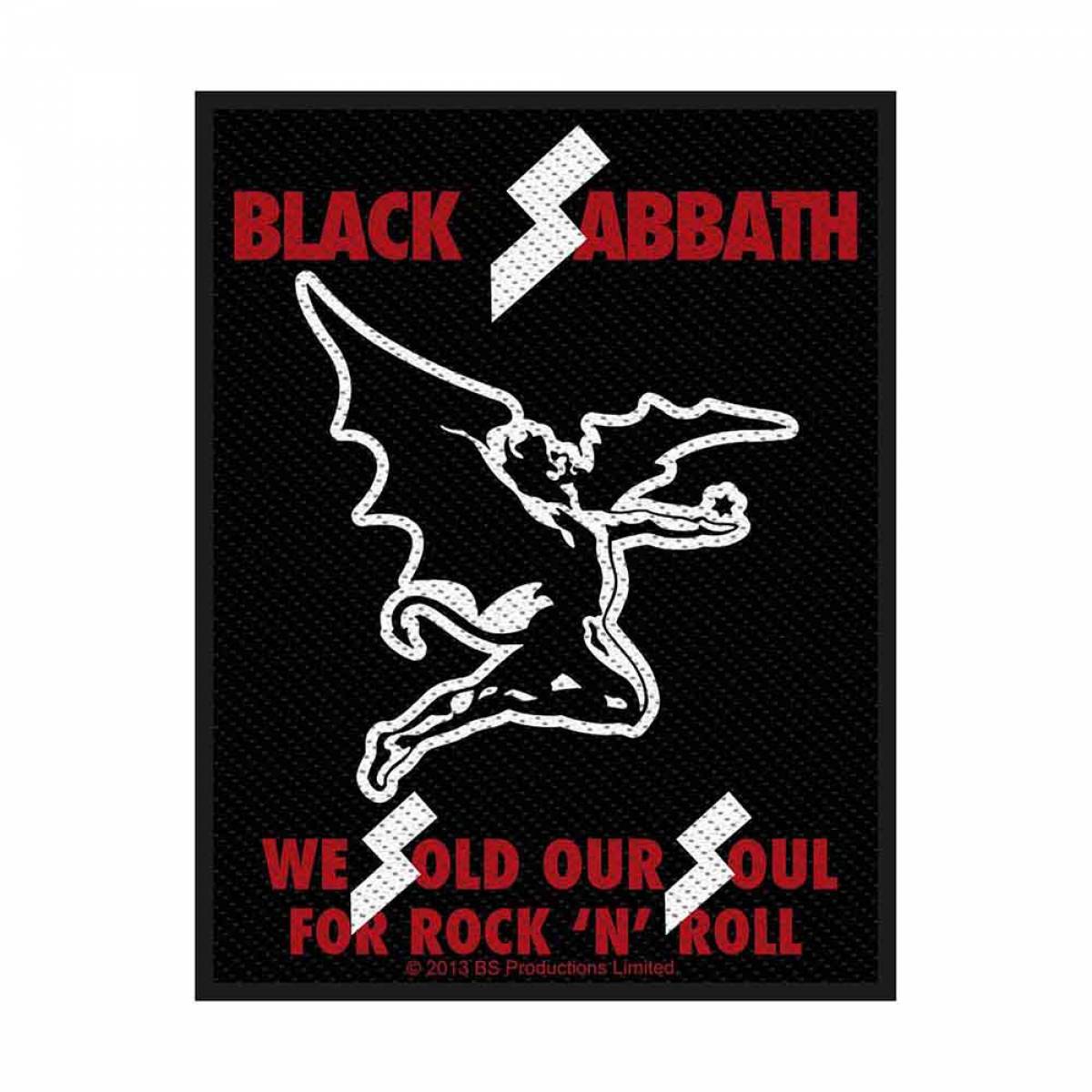 【予約商品】BLACK SABBATH Woven Patch: Sold Our Souls (Retail Pack) (Standard)