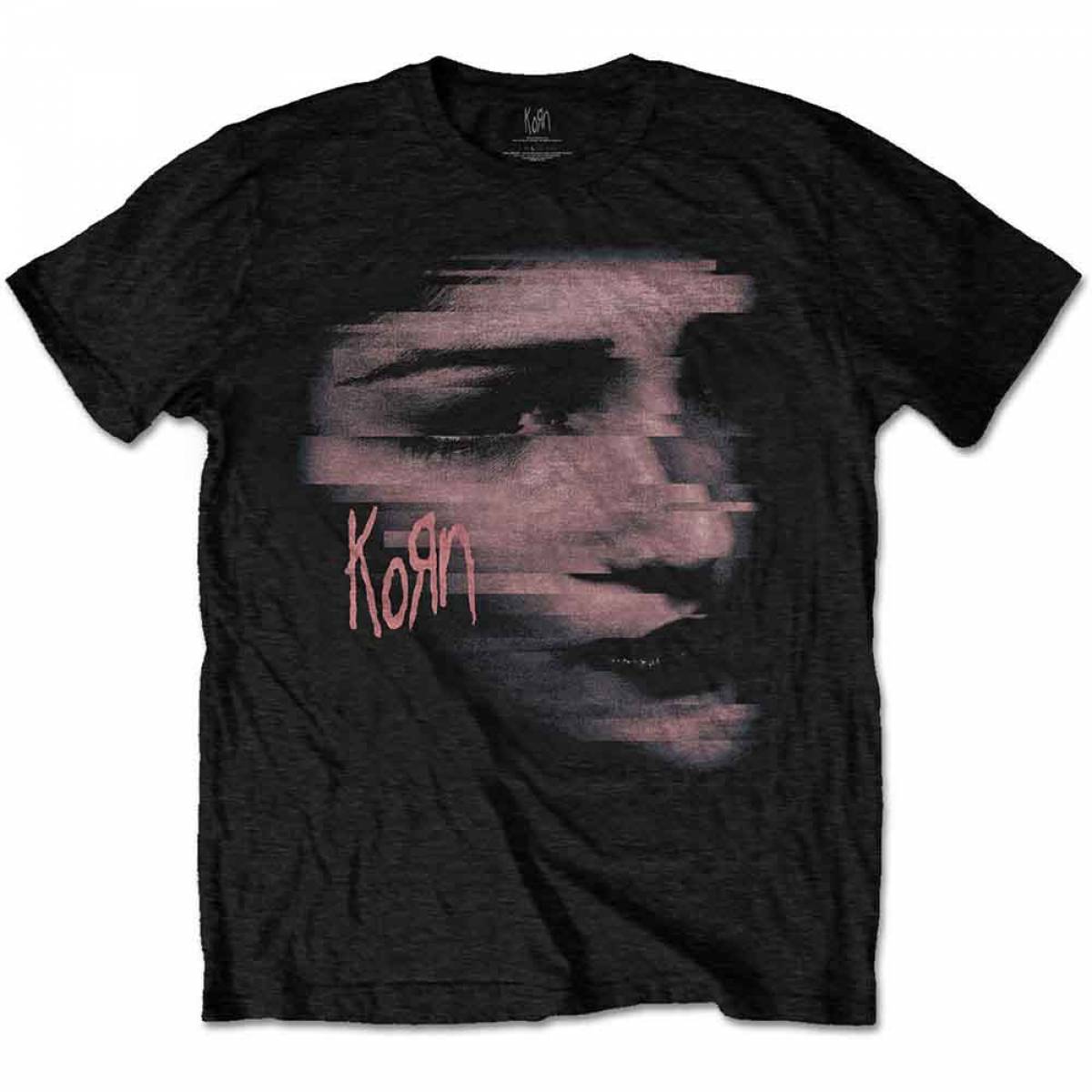 KORN ユニセックスTシャツ: Chopped Face