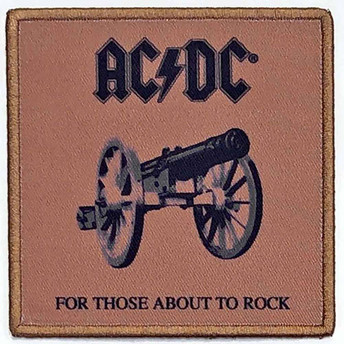 【予約商品】AC/DC Printed Patch: For Those About To Rock We Salute You (Standard)