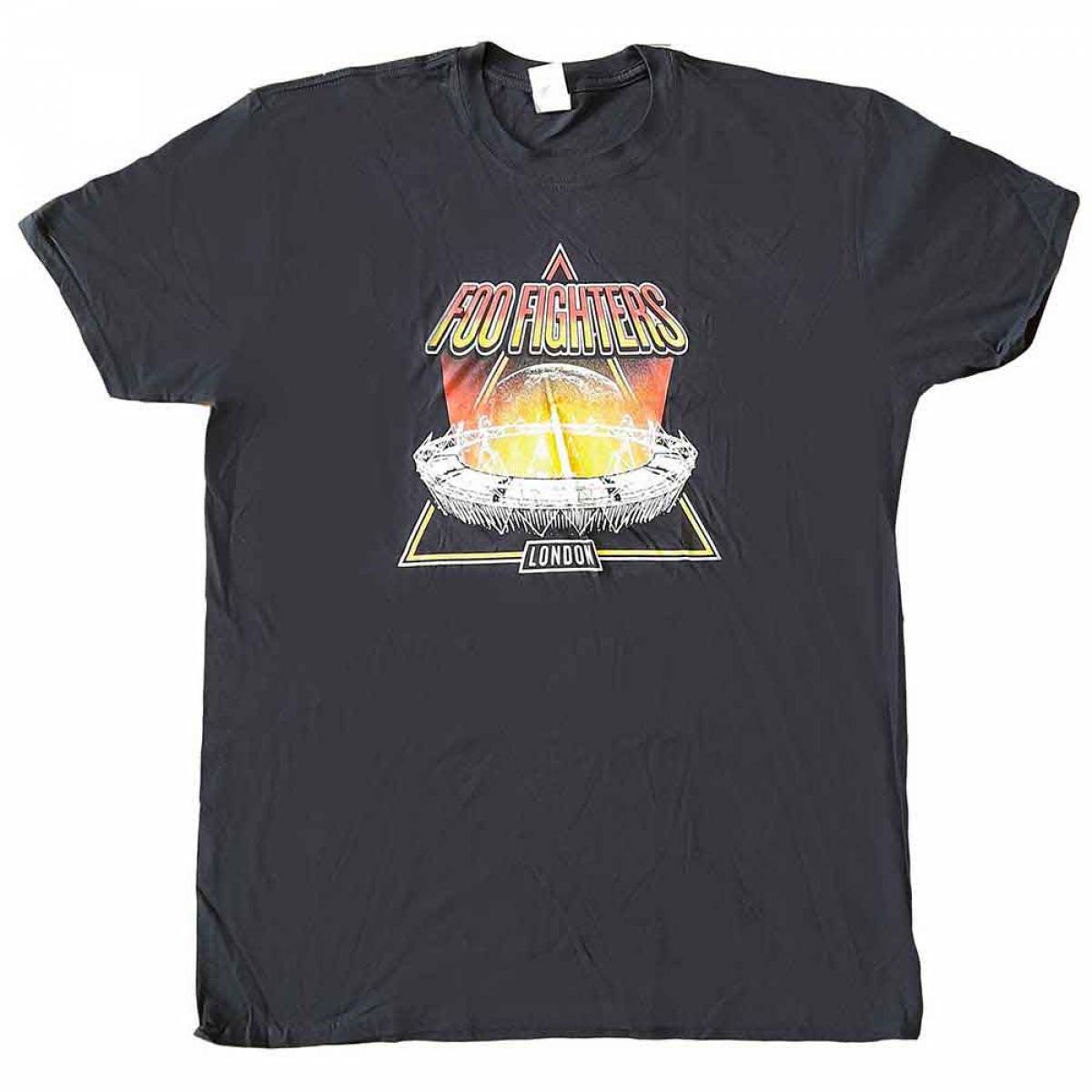 【予約商品】FOO FIGHTERS ユニセックスTシャツ: All Over London (Ex-Tour) (Small)