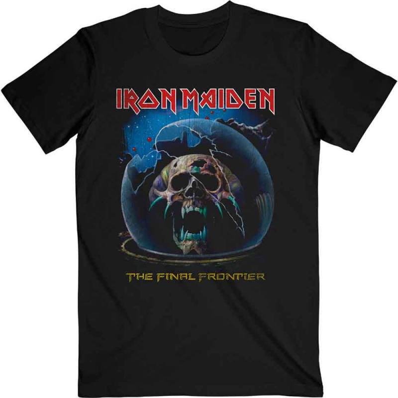 【予約商品】IRON MAIDEN バンドTシャツ ユニセックス: Astro Dead V.1. (Black)