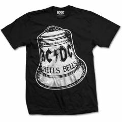 【予約商品】AC/DC バンドTシャツ ユニセックス: Hells Bells (Black) - BLACK