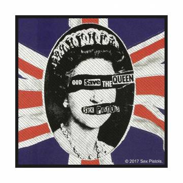 【予約商品】THE SEX PISTOLS Woven Patch: God Save The Queen (Retail Pack) (Standard)