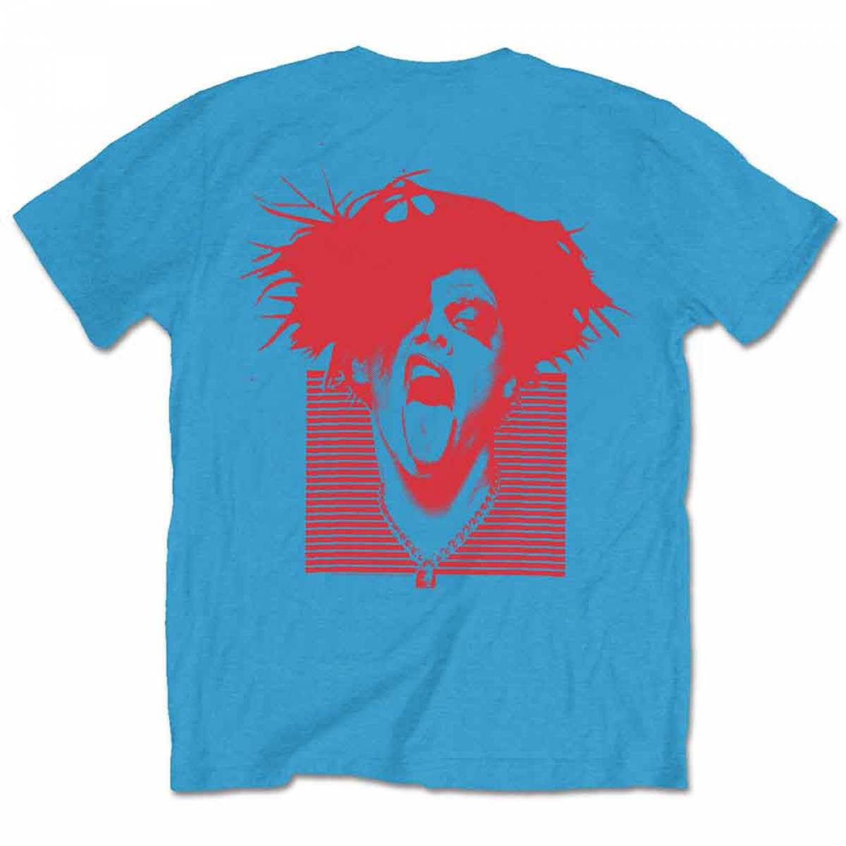 【予約商品】YUNGBLUD バンドTシャツ ユニセックス: DEADHAPPY (Light Blue) (Back Print) - LIGHT BLUE