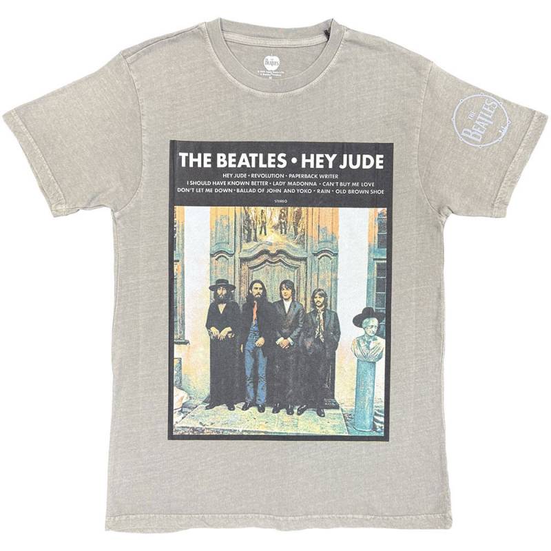 【予約商品】THE BEATLES バンドTシャツ ユニセックス: Doorway (Charcoal Grey)