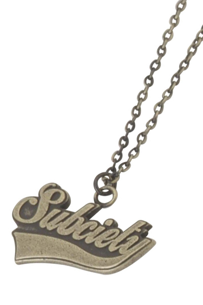 Subciety METAL NECKLACE -GLORIOUS- A.GLD