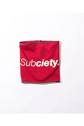 Subciety (サブサエティ) NECKWARMER RED