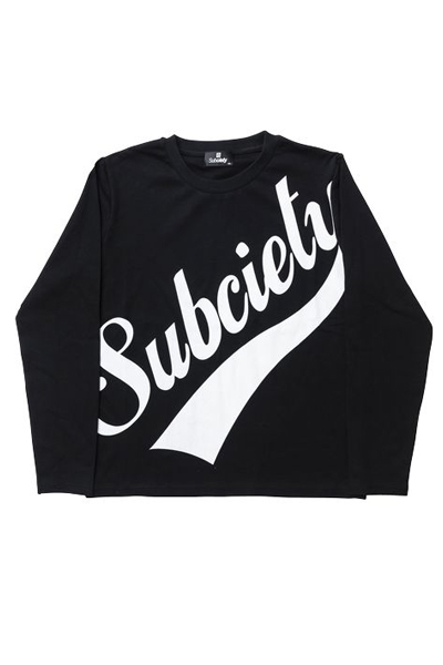 Subciety LARGE GLORIOUS　L/S - BLACK
