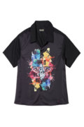 Zephyren(ゼファレン) PHOTO PRINT SHIRT S/S BLACK