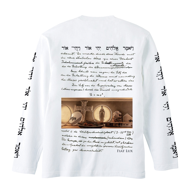 Zephyren(ゼファレン)L/S TEE - fiat lux - WHITE