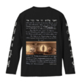 Zephyren(ゼファレン)L/S TEE - fiat lux - BLACK